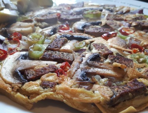 Seitan Omelette Recipe