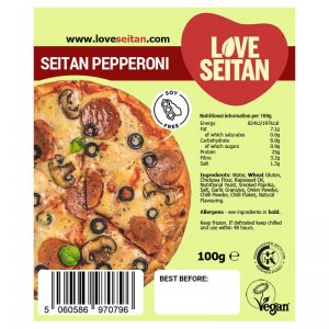 Sliced Seitan Pepperoni
